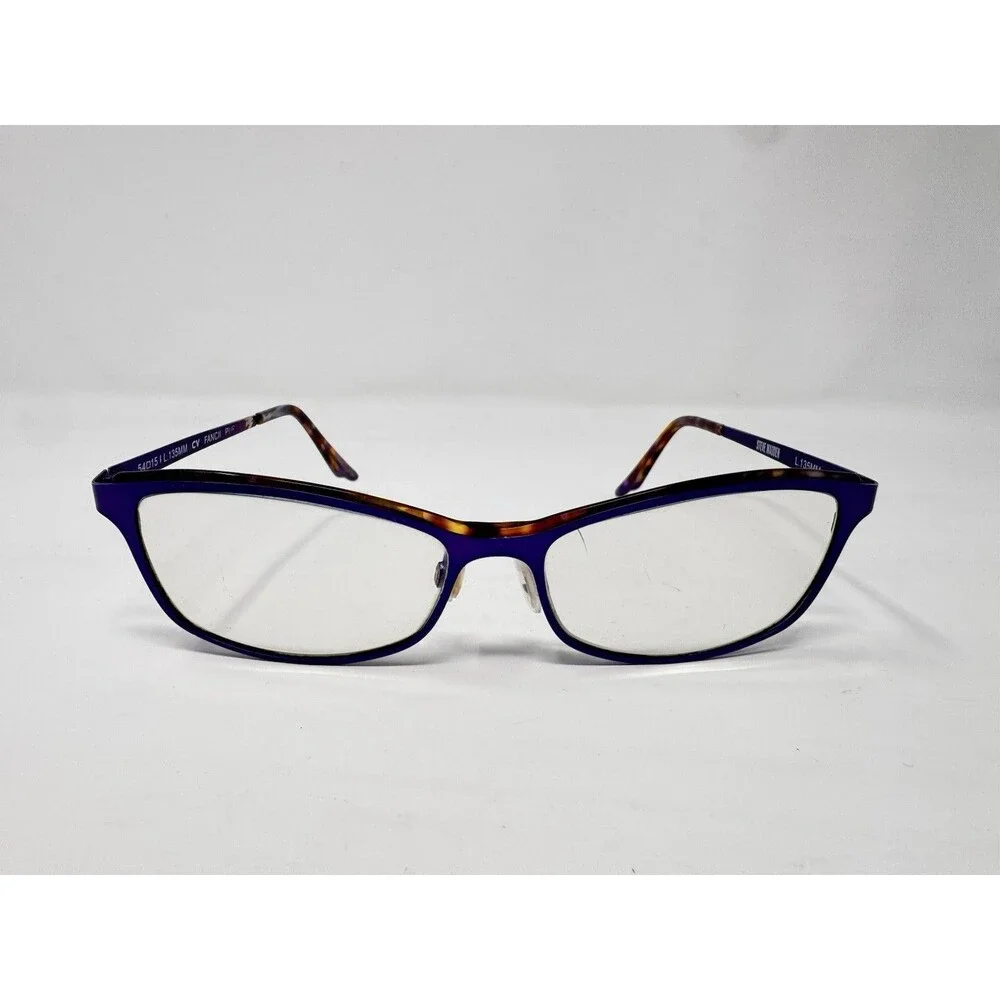 Steve Madden FANCII Eyeglass Frames Only 54-15-135 Purple CV